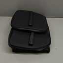 TOPABYTE Car Trunk Organizer with Lid and Sturdy Handle Foldable Durable Premium Leather Storage Box Cargo for BMW SUV Sedan Truck, Black