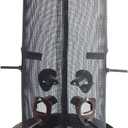 More Birds Giant Combo Screen Bird Feeder, Dual Seed Compartments, 10 Feeding Ports, 11 lb Bird Seed Capacity