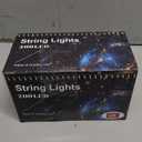 HOME LIGHTING 66ft Christmas Decorative Mini Lights, 200 LED Green Wire Fairy Starry String Lights Plug in, 8 Lighting Modes, for Indoor Outdoor Xmas Tree Wedding Party Decoration (Red & Green)