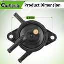 Fuel Pump for Kohler 17HP-25 HP Small Engine Lawn Mower Tractor, Gas Vacuum Fuel Pump with Fuel Filter for Honda for Yamaha for John Deere