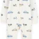 Carter's Baby Boys' Purelysoft Sleep and Play Pajamas (Newborn)