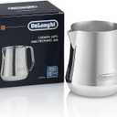 De'Longhi Milk Frothing Pitcher, Stainless Steel, 17 oz - DLSC069