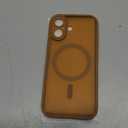 Zapica Magnetic for iPhone 17 Case, Upgraded [Camera Control Button] [Full Camera Protection] [with 1 Screen Protector] Translucent Matte Shockproof Protective Phone Cover, Dark Brown