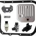 AUCERAMIC Governor Pressure Sensor Solenoid Kit Fit for Dodge Ram 1500 2500 3500 Dakota Durango 2001-2009 for Jeep Grand Cherokee 2001-2004 A500 A518 A618 42RE 44RE 46RE 47RE 48RE Transmission 2000-up