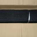 3'x82' Temporary Fence with Posts, Dog Fence Outdoor for Yard, Black