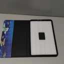 Case for Samsung Galaxy Tab A 10.1" 2016 Tablet (SM-T580/T585/T587, NO S Pen Version) PU Leather TPU Back Shockproof Shell Folio Stand Magnetic Wallet Cover with Card Pockets, Gold Butterfly