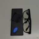 Carbon Blue Light Blocking Glasses Men for Computer, Gaming, Metal Frame Green Light Protection Night Driving Glasses for Man (Black)