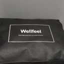 Wellfeel Knitted Weighted Blanket for Adult, No Beads Heavy Blanket 60” x 80'' 10lbs, Breathable Chunky Knit Blanket, Cooling Weighted Blanket for Hot Sleepers, Christmas Home Decor (Light Grey)