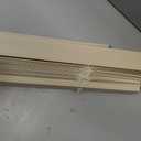 Cordless Light Filtering Mini Blind, 31 x 64 in, Alabaster