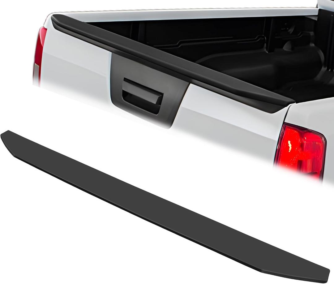 ELH Tuning Tailgate Molding Spoiler Outer Protector Top Cover Fit for 2013 2014 2015 2016 2017 2018 2019 2020 2021 Nissan Frontier Tailgate Cap