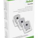 iRobot Authentic Replacement Parts - 3 Count (Pack of 1) Dirt Disposal Bags Compatible with Roomba Clean Base Models i1+, i3+, i4+, i5+, i7+, i8+, Combo j8+, j9+