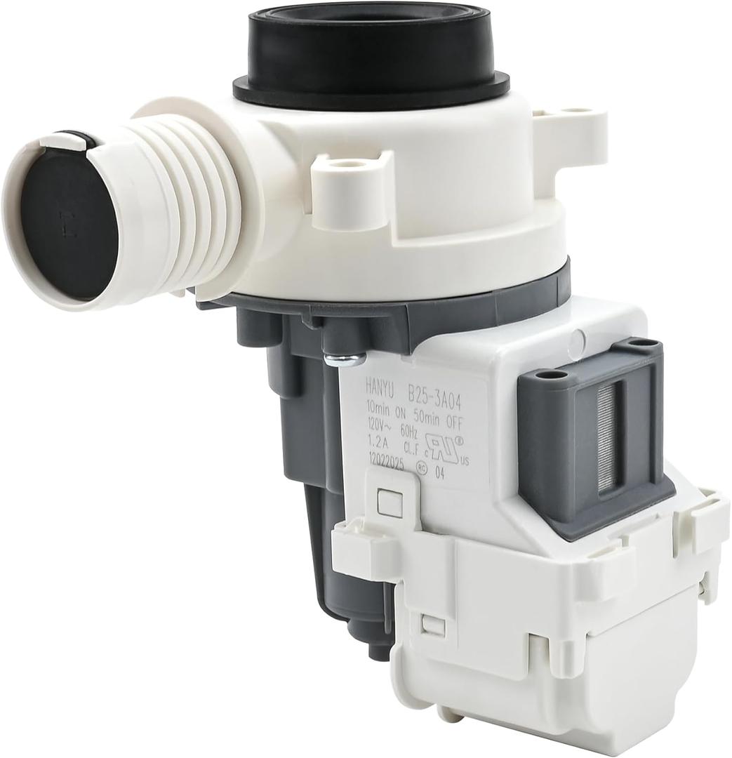 W11399437 W11259498 Washer Drain Pump (OEM) Compatible with Whirlpool WTW5000DW3 WTW5010LW0 WTW5105HW1 WTW5057LW0, PS12731241 Pump Compatible with Maytag MVW4505MW1 MVW5430MW0 MVWC565FW3 MVW6200KW1