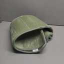 Buganda Memory Foam Bath Mat,  Ultra Soft and Non-Slip Bathroom Rugs, Water Absorbent and Machine Washable Bath Rug Runner for Bathroom, Shower, and Tub, Olive Green