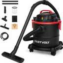 Eastvolt Wet Dry Vacuum Cleaner, 5 Gallon 5.5 Peak HP 3 in 1 Blower, Hepa Filtration Dry Wet Suction for Home, Garage, Vehicle, Workshop (K-411F)