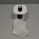 45kHz Ultrasonic Retainer Denture Cleaner Machine, Fast Cleaning for Aligners, Mouth Guards, Braces, Toothbrush Heads & Jewelry, 200ML Dental Cleaning Pod, 4 Modes & Digital Timer, White