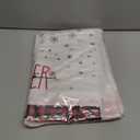 Artoid Mode Red Black Buffalo Plaid Snowman Xmas Trees Christmas Kitchen Towels Dish Towels, 18x26 Inch Daily Seasonal Winter Decoration Hand Towels Set of 4