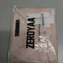 ZEROYAA Men's Linen Shirts Short Sleeve Summer Casual Button Down Beach Shirt with Pocket (Pink, L)