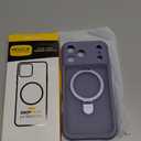 MOCCA Design for iPhone 17 Pro Max Case, Compatible with Magsafe [Premium Invisible Magnetic Ring Stand] [Military Drop Protection] Full Camera Guard Translucent Matte Slim Phone Cover,Lavender Grey