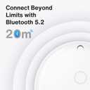 iVANKY for iPhone AirTag Smart Tag Air Tracker Item Finders for Apple Find My (iOS Only) Track Key, Wallet, Luggage, Bluetooth 5.2 Locator with Replaceable Battery, 85dB+, IP67, 2 Pack