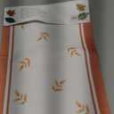 Home Bargains Plus Thanksgiving Contemporary Orange Pumpkin Table Runner, 70 Inch Long, Fall Harvest Easy Care Table Runner