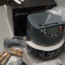 Aneken Coin Counter and Sorter with TFT Display - Accurate Sorting Machine for 5 Denominations, Smooth Operation at Up to 300 Coins Per Minute, Ideal for Efficient Money Management (Blue)