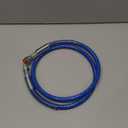 Enhon 1 Pcs 4 ft Airless Paint Spray Extension Hose Compatible with Graco 247338, 3/16"ID High Pressure Paint Spray Whip Hose, 3000 PSI Flexible Extended Wall Painting Tube