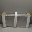 Pool Fountain Waterfall Spillway with Wider Water Flow Platform, Stainless Steel Waterfall with Pipe Connector Kits, Water Feature Spillway for Garden Decor, Patio, Ponds, 23."x11.8"x3.9" (24 INCH-Wider & Bend)