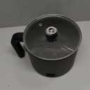 1.8L Electric Hot PotRamen Cooker, Dual power supply Mini Portable Multi-Functional Lazy Pot for Pasta, Noodles, Egg, Soup,RiceNon-Stick Noodle Cooker with Boil Dry Protection for Dorm, Office