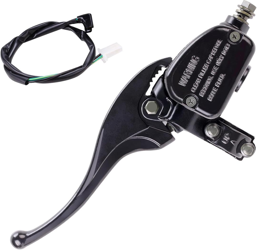 Left Front Brake Master Cylinder Compatible with Polaris Sportsman 335 400 450 500 600 700 800 Magnum 325 330 500 Scrambler 500 Trail Blazer 250 330 400 Trail Boss 325 330 ATP 330 500 Diesel 455