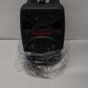 iLive Electronics Wireless Tailgate Party Speaker, LED Light Effects, Built-in Rechargeable Battery, Black (ISB380B)