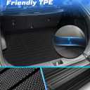 Sunsdrew Trunk Cargo Liner for 2023-2025 Kia Sportage Accessories (Include Hybrid), Rear Cargo Mat Trunk Mat All Weather Protection TPE Rubber Raised Edge (Not for PHEV)