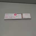 Press on Nails Short 5 Styles, Jofay Fashion 160Pcs Salon-Like Fake Nails with Chrome/Rainbow Laser/Chasing Light Cat Eye Designs, Acrylic French Tip Press on Nails Glue on Nails (A-01 Winter Daily)