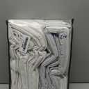 Natural Linen Pinch Pleated Linen Blackout 92 Inch Curtains 2 Panels for Living Room Bedroom Thermal Insulated 100% Black Out Linen Drapes with Liner Room Darkening Cream Ivory Window Curtains 40x92