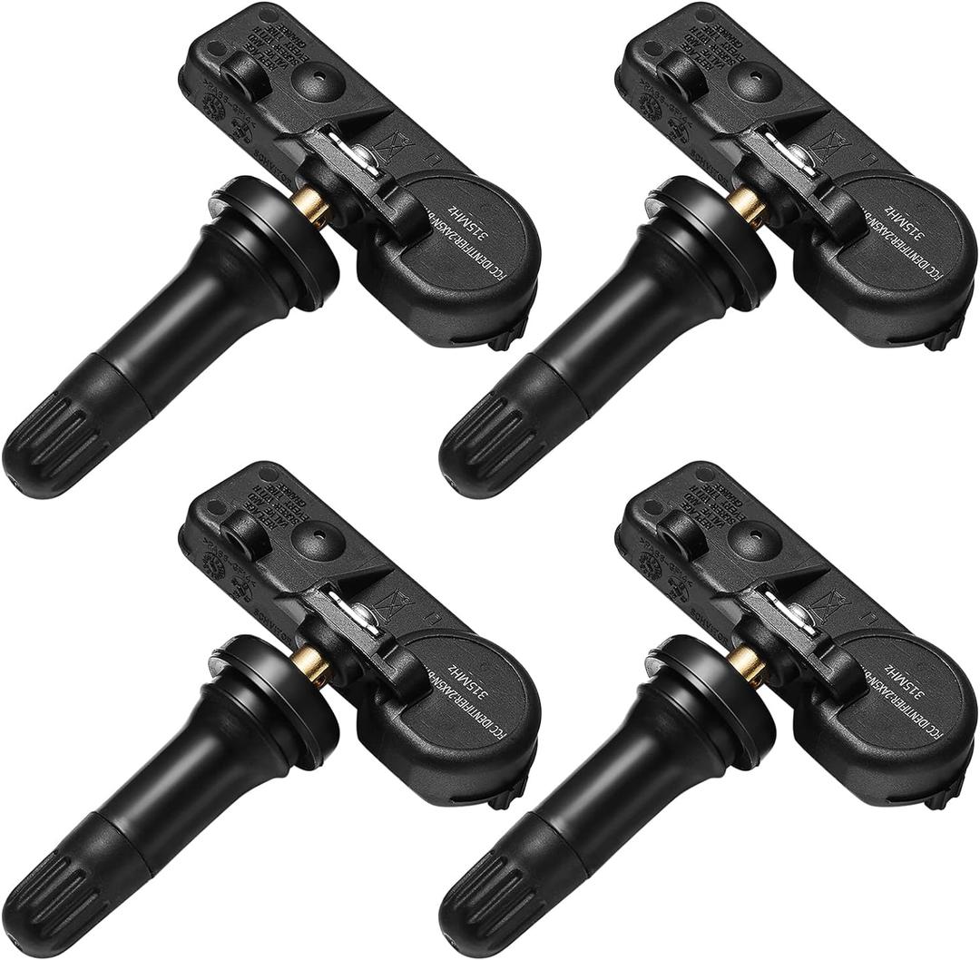 AULINK Tire Pressure Monitoring System(TPMS) Sensor for Chevy Aveo Camaro Cruze Equinox HHR Impala Malibu Silverado Traverse Tahoe Express, GMC Cadillac Buick (13586335 315MHZ TPMS)