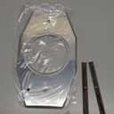 Westbrass One-Hole Remodel Plate for Moen and Delta, Polished Nickel, D502-05