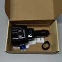 [2025 Upgraded] Cigarette Lighter Splitter, SUPERONE 180W 2-Socket Cigarette Lighter Adapter with Dual QC3.0 and 20W PD USB C Car Charger Splitter for GPS/Dash Cam/Laptop/iPad/iPhone 17/16/15/14/13/12