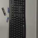 Logitech MK295 Wireless Mouse & Keyboard Combo with SilentTouch Technology, Full Numpad, Advanced Optical Tracking, Lag-Free Wireless, 90% Less Noise - Graphite (Black)