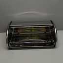 HOME IT Stainless Steel Bread Box for Kitchen, Bread Bin, Bread Storage Bread Holder 16.5"x10"x8"