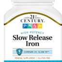 21st Century Slow Release Iron Tablets, 60 Count