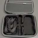 Skyreat Mini 5 Pro Small Case RC-N3  PU Leather Compact Carrying Case with Shoulder Strap for DJI Mini 5 Pro Drone, RC-N3 Controller, Batteries & Accessories