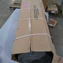 FloorTags Vinyl Mesh Entry Mat 4 x 15  Gray Heavy-Duty Open-Back Mat with Scraper Design for Cleaner, Drier Entrances | Indoor/Outdoor Drainage (Grey)