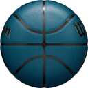 WILSON NBA Forge Indoor/Outdoor Basketball - Teal, Size 7-29.5"