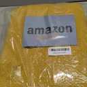 Jaipur art & Rugs Organic Cotton Yoga Mat - Eco-Friendly Hand-Woven Rug - Non Slip & Thick (24”x72”x5mm) for Everyday Fitness at Home - Comfortable Extra-Long (Yellow)