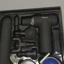 Beyn Hot and Cold Fascia Gun - Detachable Extended Handle Massage Gun,Deep Tissue Massage Gun, Used for Relieving Pain in The Back/Muscles of The Neck/Body, with 6 Massage Heads, LCD Display.