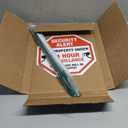 SmartSign 10" x 10" 'Security Alert Property Under 24 Hour Surveillance, Trespassers Prosecuted' Yard Sign with 3 ft Stake, 40 mil Laminated Aluminum, Red/Black/White, Set of 1, USA-Made