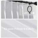 SHINELAND 104 Inch Curtains Long Cortinas Blackout Blancas para Dormitorio