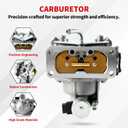 Carburetor Compatible with Kawasaki FH601V FH641V FH661V FH721V FH680V FX801V FX850V 22HP Engine,Carb Replace OEM# 15004-1010 15004-0763 15004-7024 15004-0757