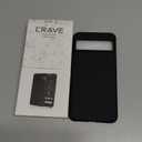 Crave for Google Pixel 8 Pro Case, Shockproof Protection Dual Layer Case for Google Pixel 8 Pro (6.7 inch) - Black