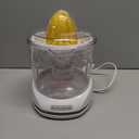 BLACK+DECKER 32oz Electric Citrus Juicer, CJ625, Pressure Activated, Adjustable Pulp Control, Dishwasher-Safe (Small (Pack of 1))