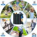 50 FT Non-Expandable Garden Hose, 2026 New Upgraded Flexible Water Hose, Ultra Lightweight Non-Expanding hoses with 10 Function Sprayer, Leak proof, Pressure Resistant for Yard, Outdoor